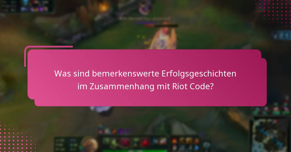 Welche Vorschläge haben Nutzer zur Verbesserung von Riot Code gemacht?