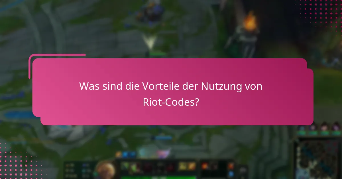 Wie löst man Riot-Codes Schritt für Schritt ein?