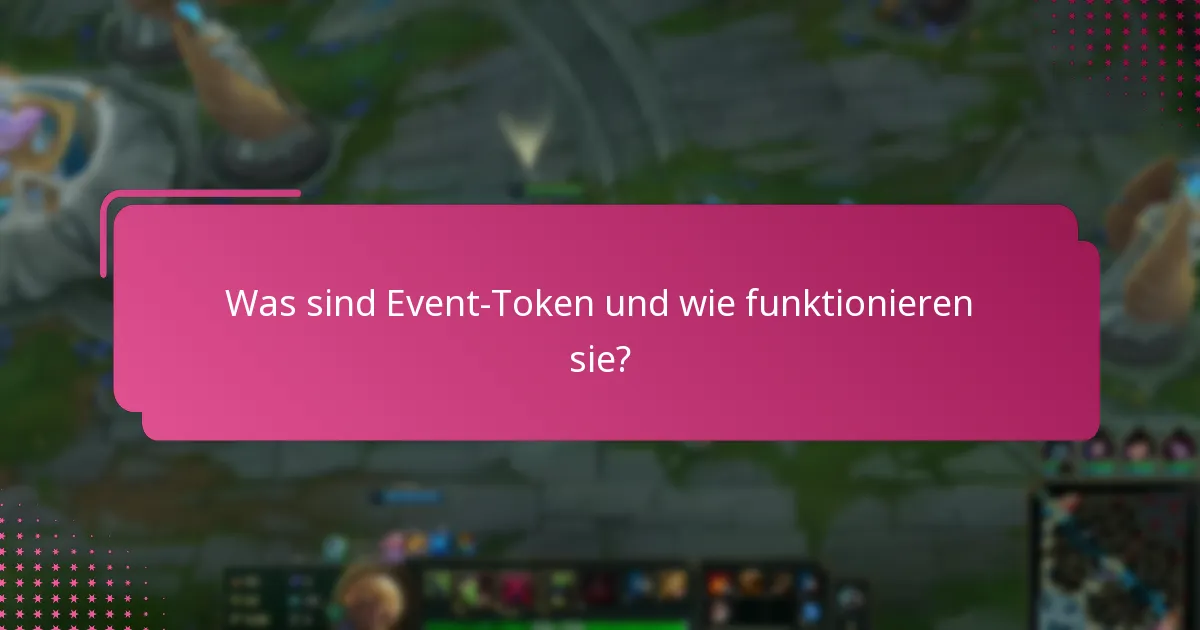 Wie kann ich Event-Token für Belohnungen einlösen?