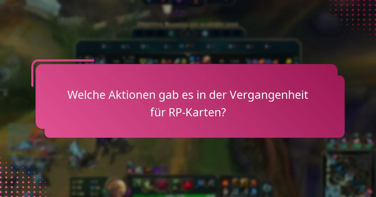 Was sind die Gemeinschafts-Favoriten unter den RP-Karten?