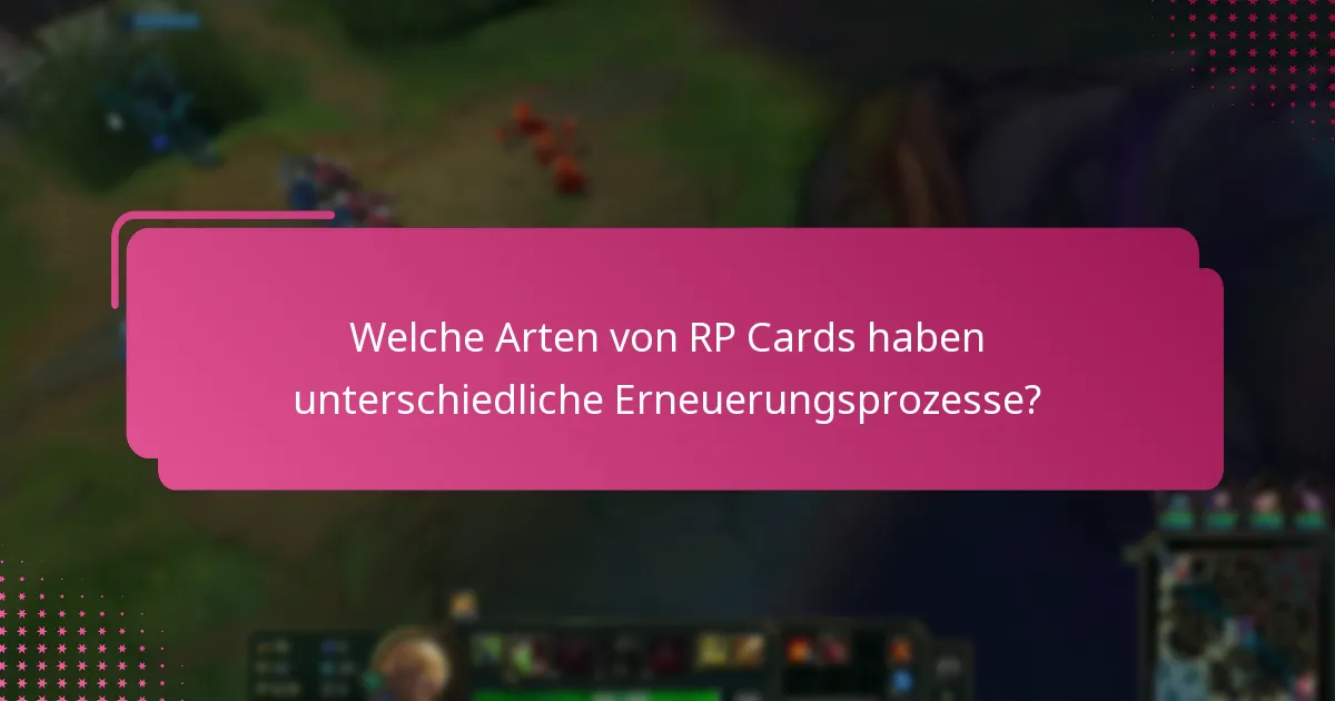 Was sind die Risiken, wenn man eine RP Card nicht rechtzeitig erneuert?