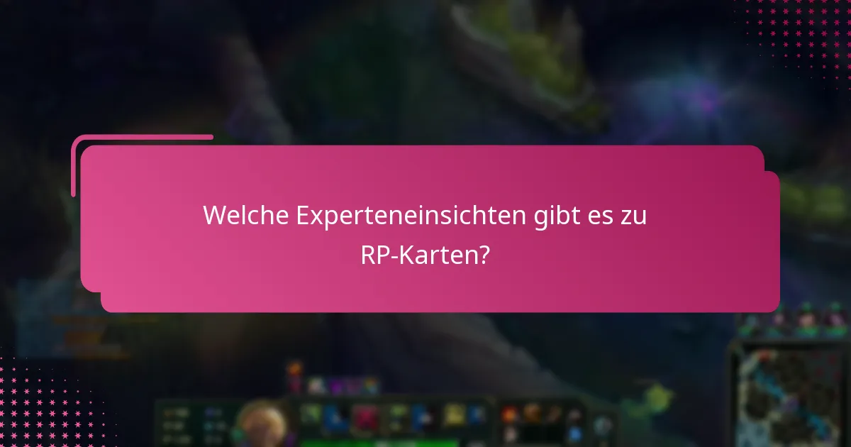 Wie schneidet die RP-Karte im Vergleich zu Alternativen ab?