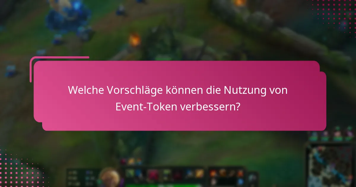 Wie schneiden Event-Token im Vergleich zu anderen Engagement-Lösungen ab?