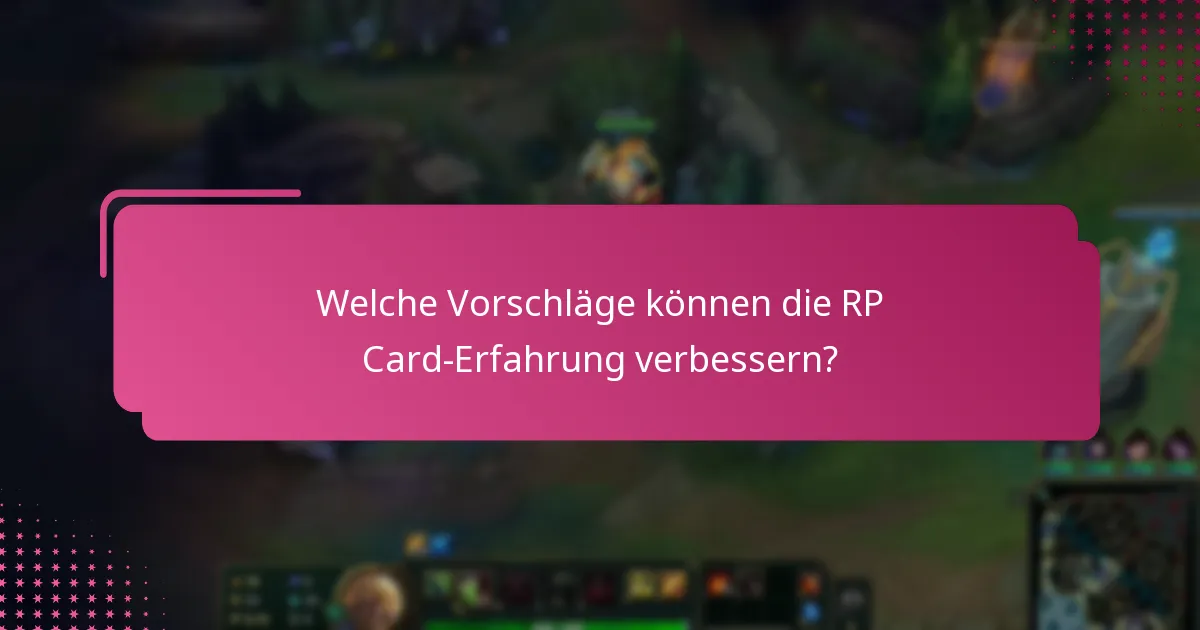 Wie schneidet die RP Card im Vergleich zu ähnlichen Produkten ab?