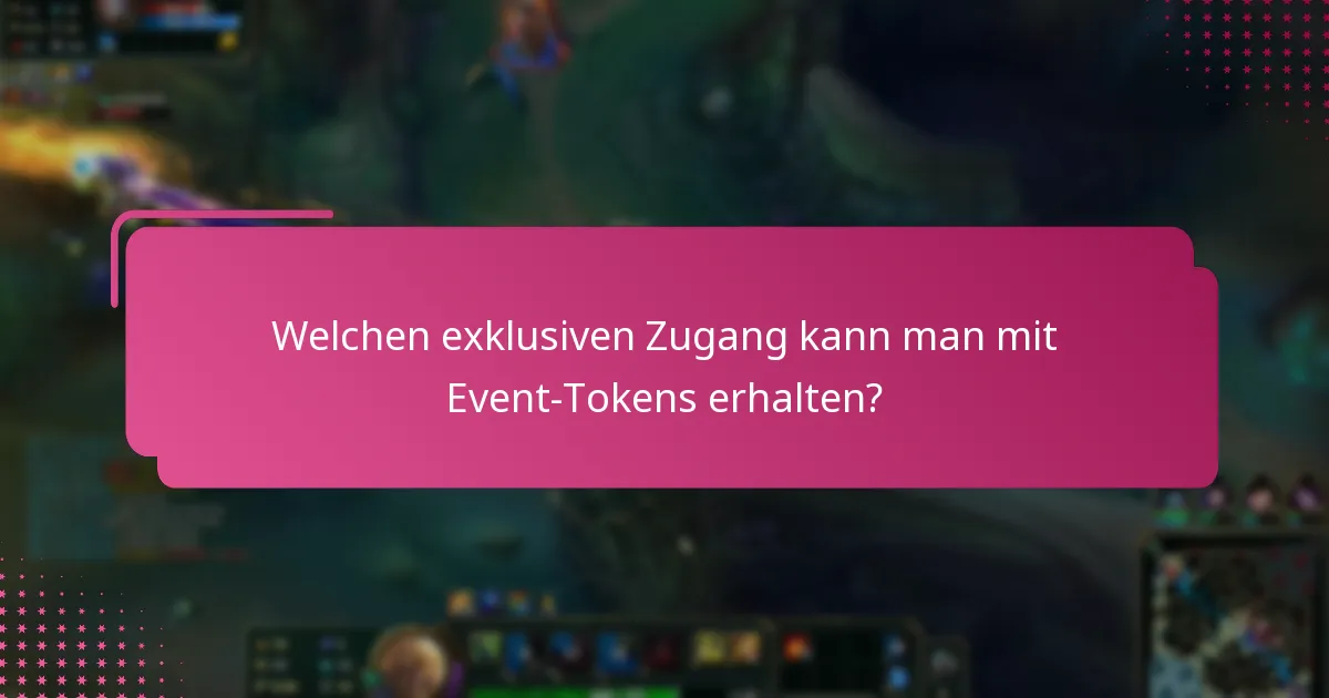Wie vergleichen sich Event-Tokens mit anderen In-Game-Währungen?